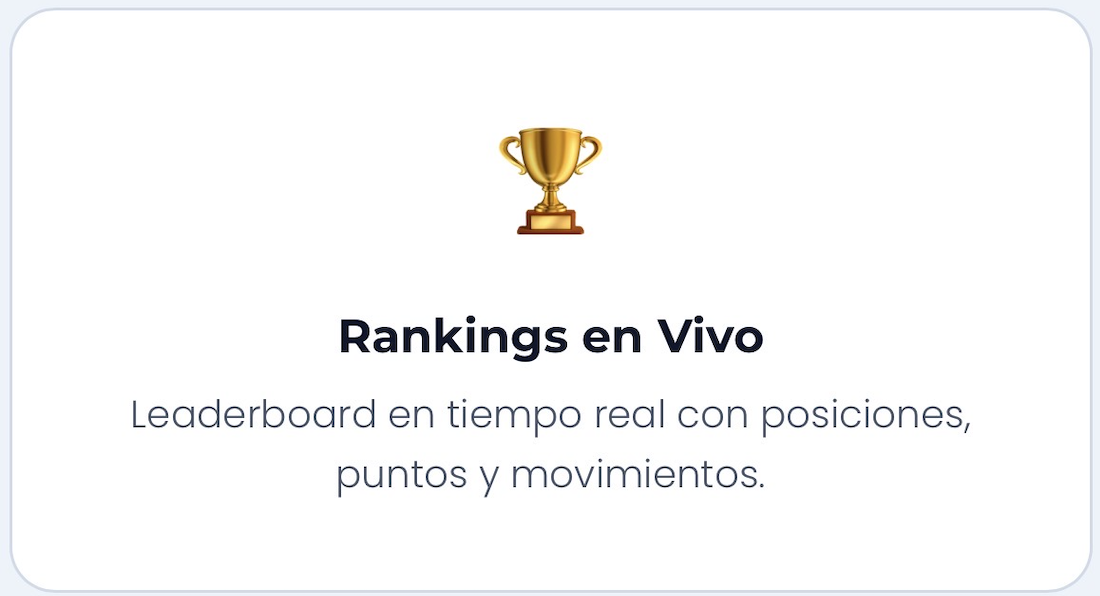 Predicción de partido y ranking
